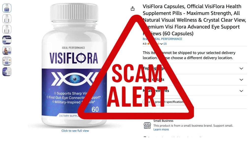 strategic scam warning verification badge for product review articles, designed to clear buyer doubts regarding counterfeit websites and protect consumers online.