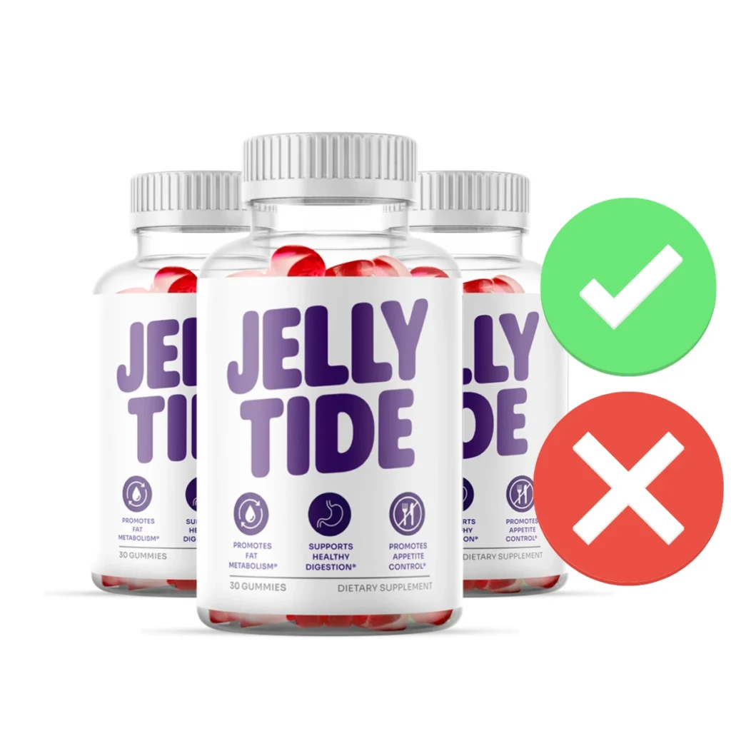 Comparative matrix highlighting the verified benefits and product limitations of Jelly Tide based on consumer trial data.