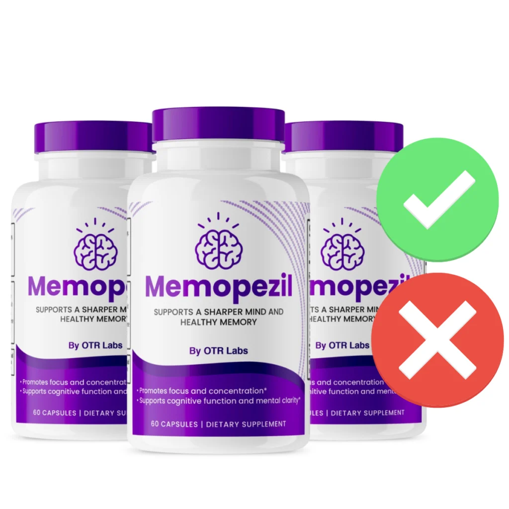 Comparative matrix highlighting the benefits and limitations of Memopezil based on extensive customer trial data.